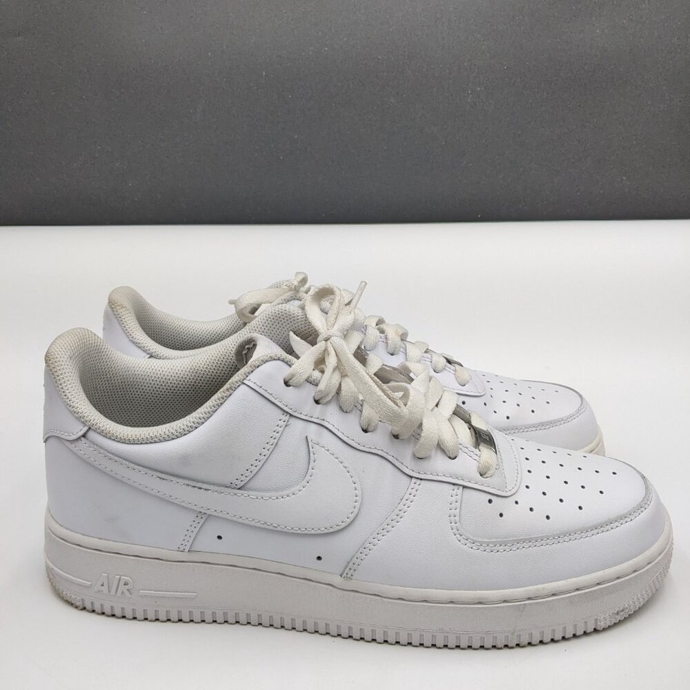 Nike Air Force 1 '07 Low Triple White CW2288-111 Mens Size 11